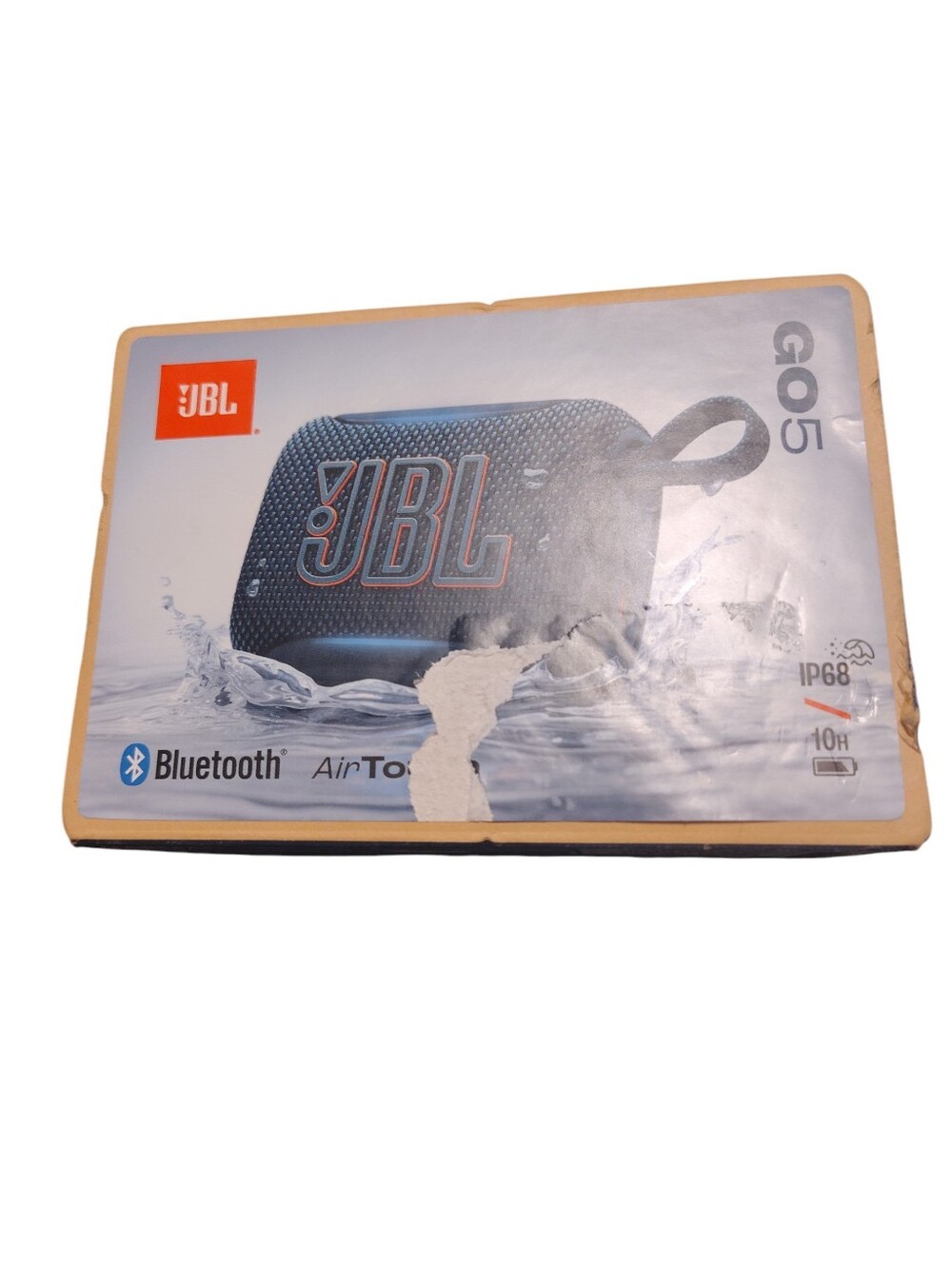 JBL GO 5 Portable Bluetooth Speaker, Air Touch, New In Package, NWT